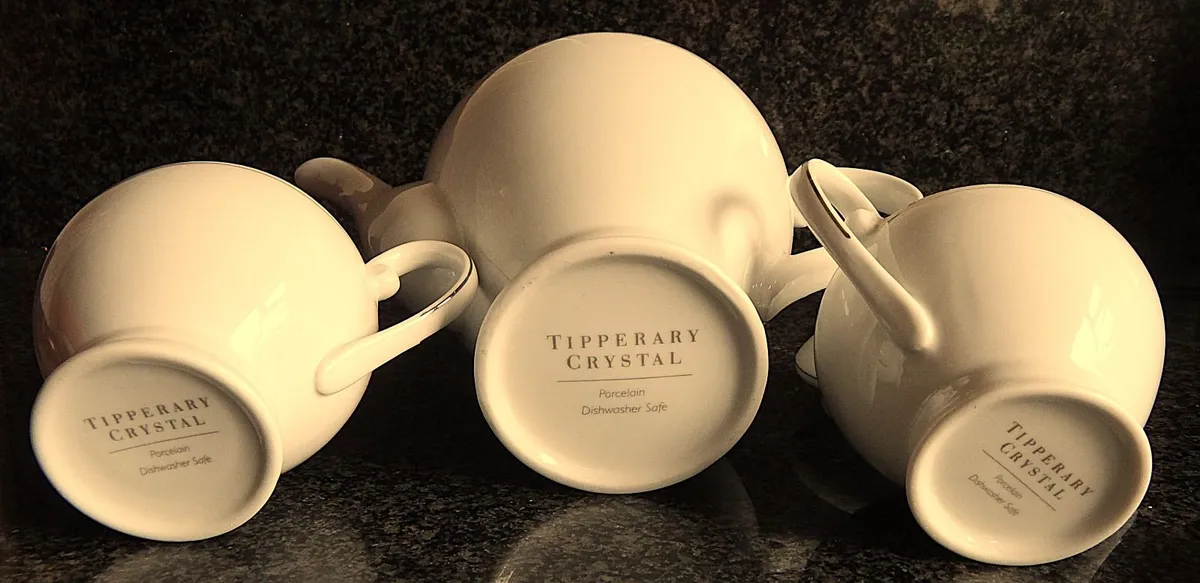 Tipperary Crystal Porcelain Merrion Tea Set - Image 4