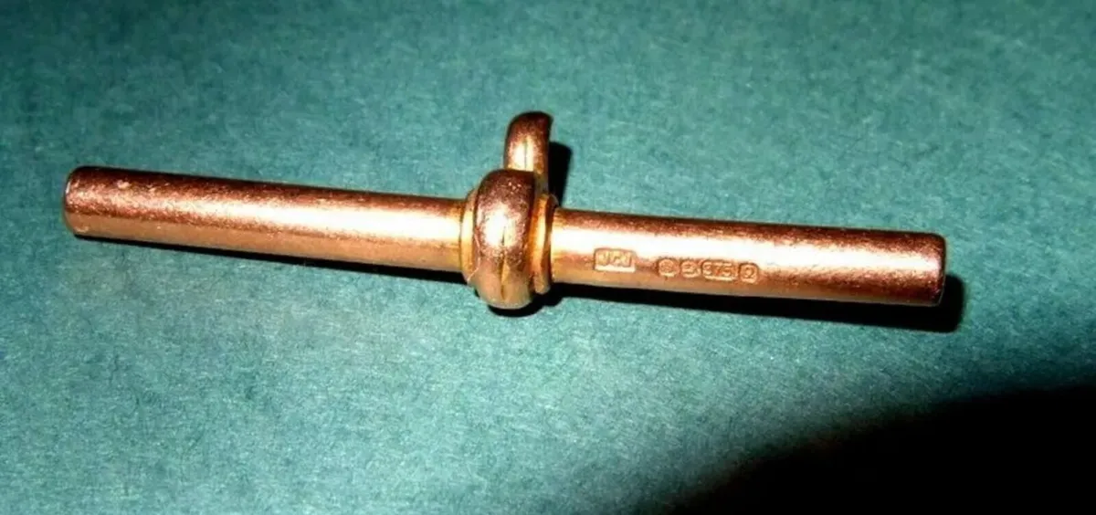 Vintage Hallmarked 9ct Gold 'Albert Bar' - Image 1