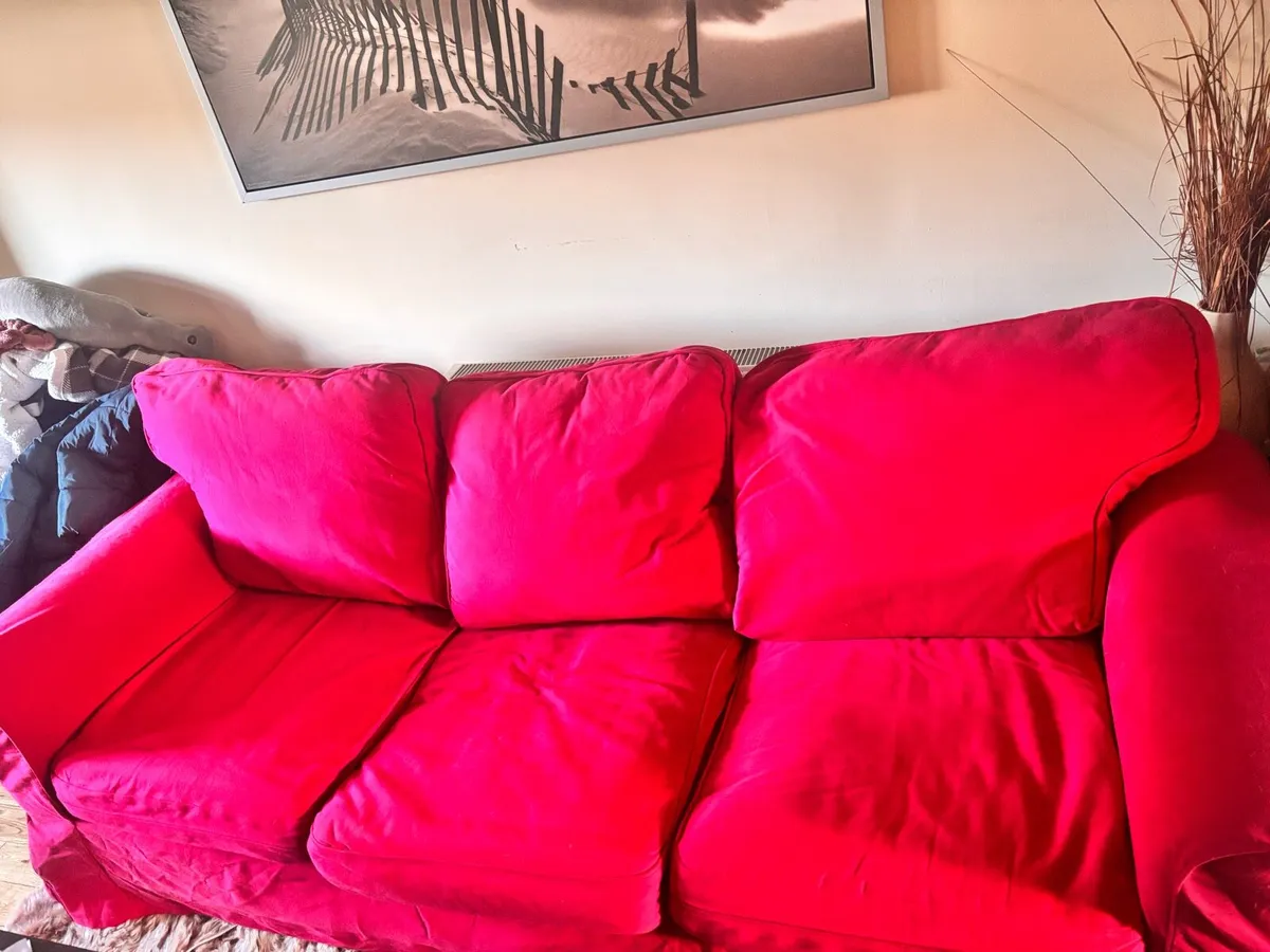 Ikea 3 seat sofa - Image 2