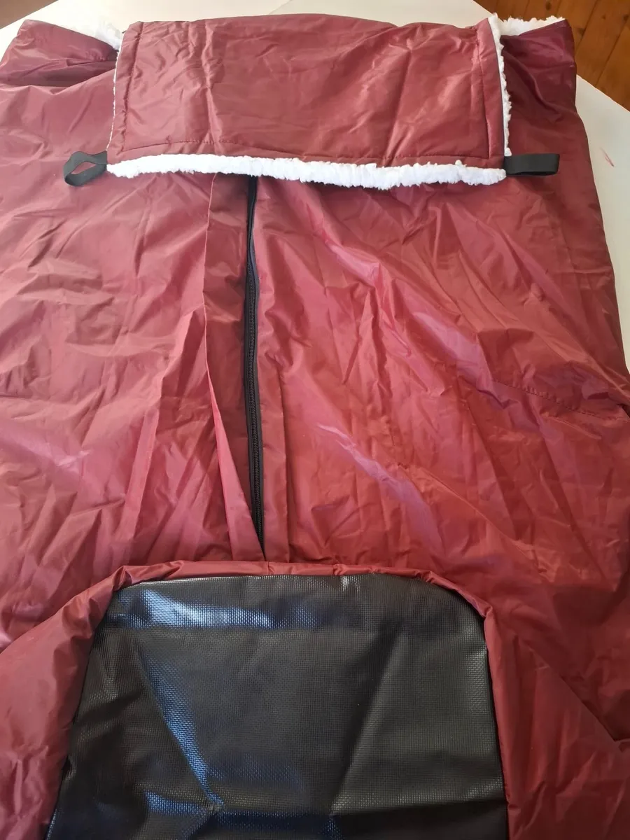 Fleece cover wheelchair - Image 1