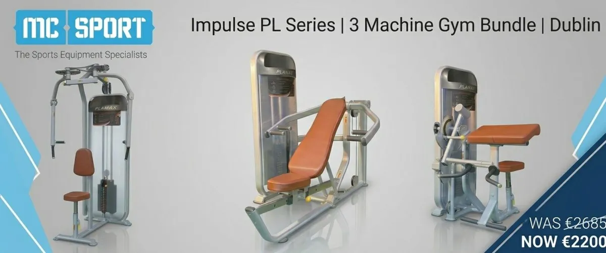 Impulse PL Series | 3 Machine Gym Bundle | Dublin - Image 1