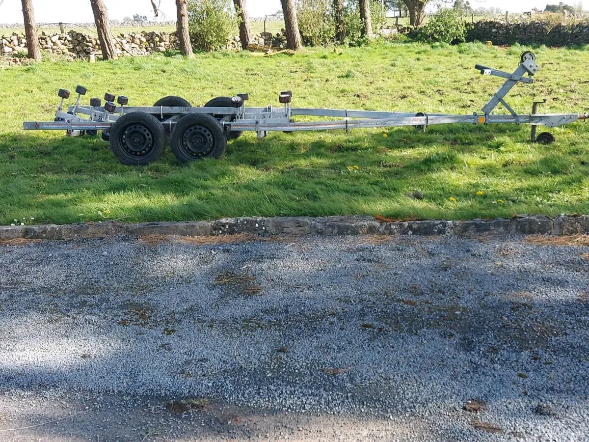 Boat trailer snipe double axle - Image 1