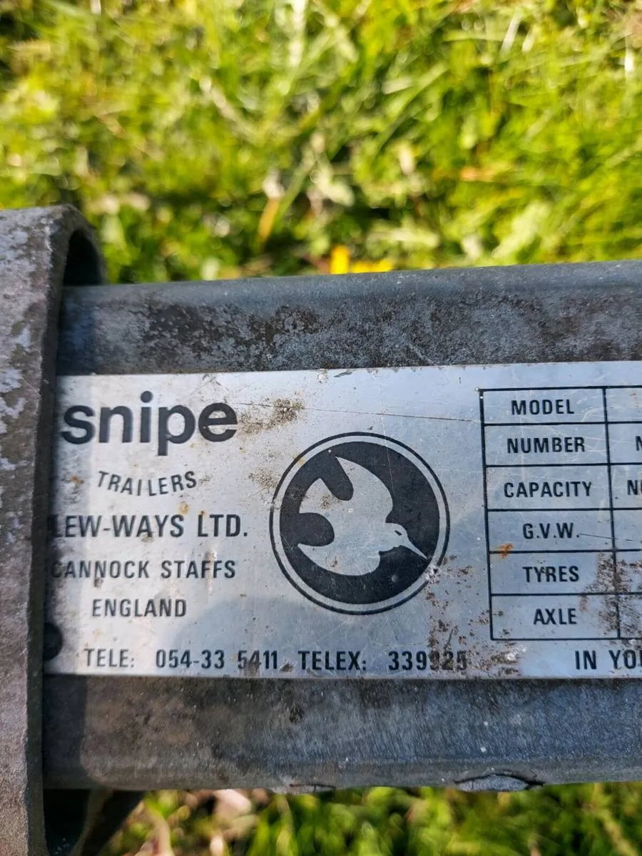 Boat trailer snipe double axle - Image 2