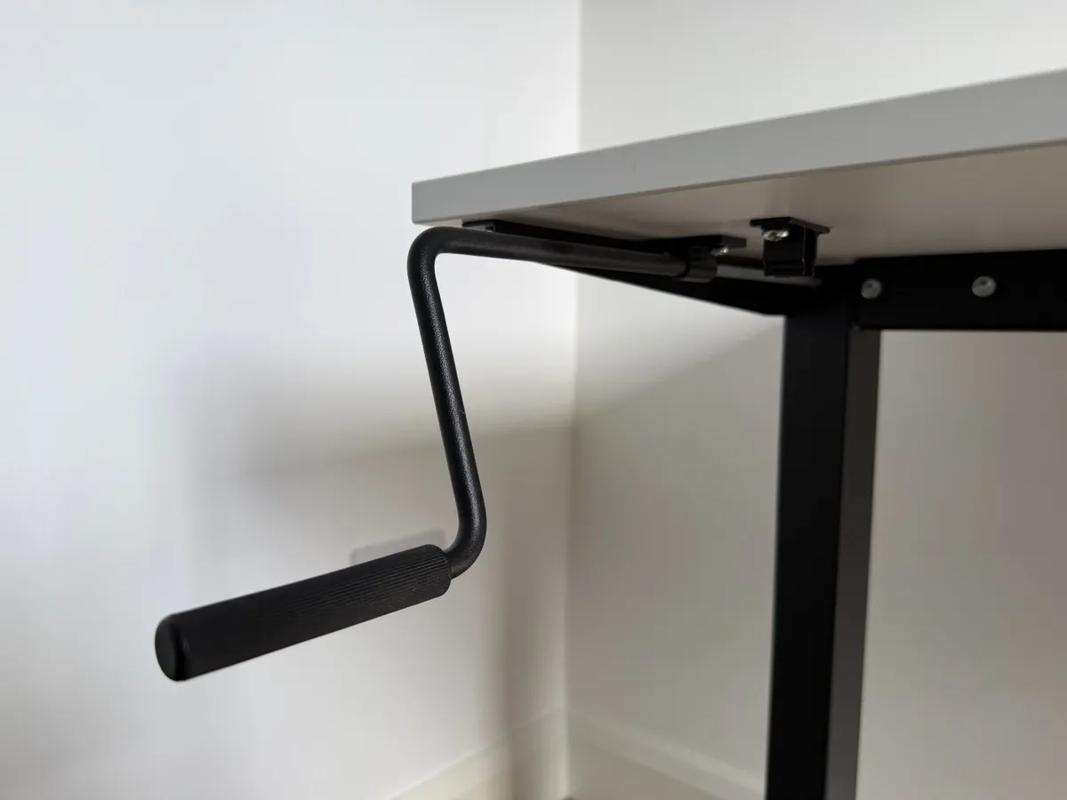 Ikea Trotten Sit/Stand Desk 120x70cm White/Antraci - Image 2