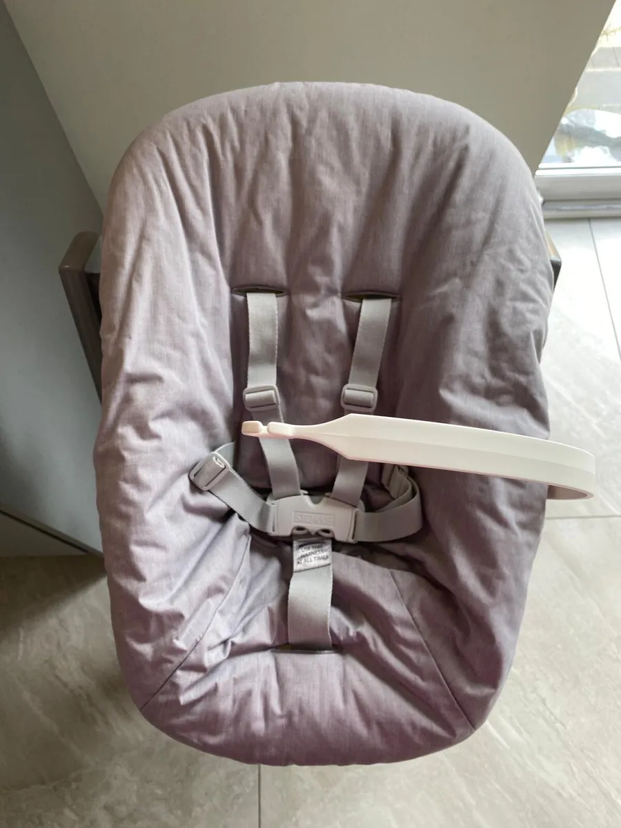 Full Stokke Tripp Trapp Bundle - Storm Grey 0-3yrs - Image 3