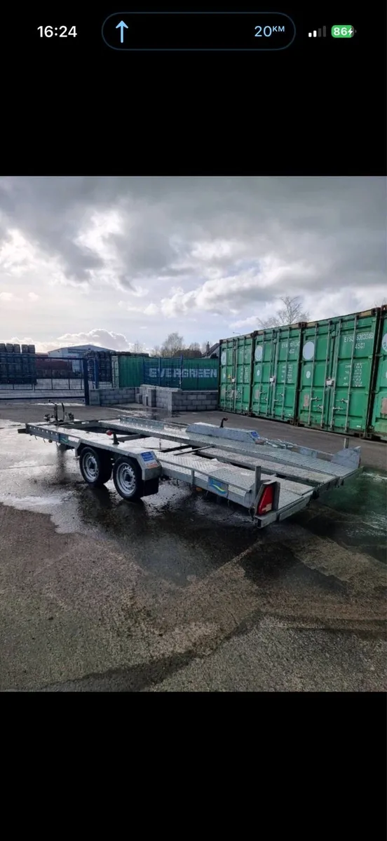 2022 MCM 16”3 ft x6”3 ft car transporter - Image 1