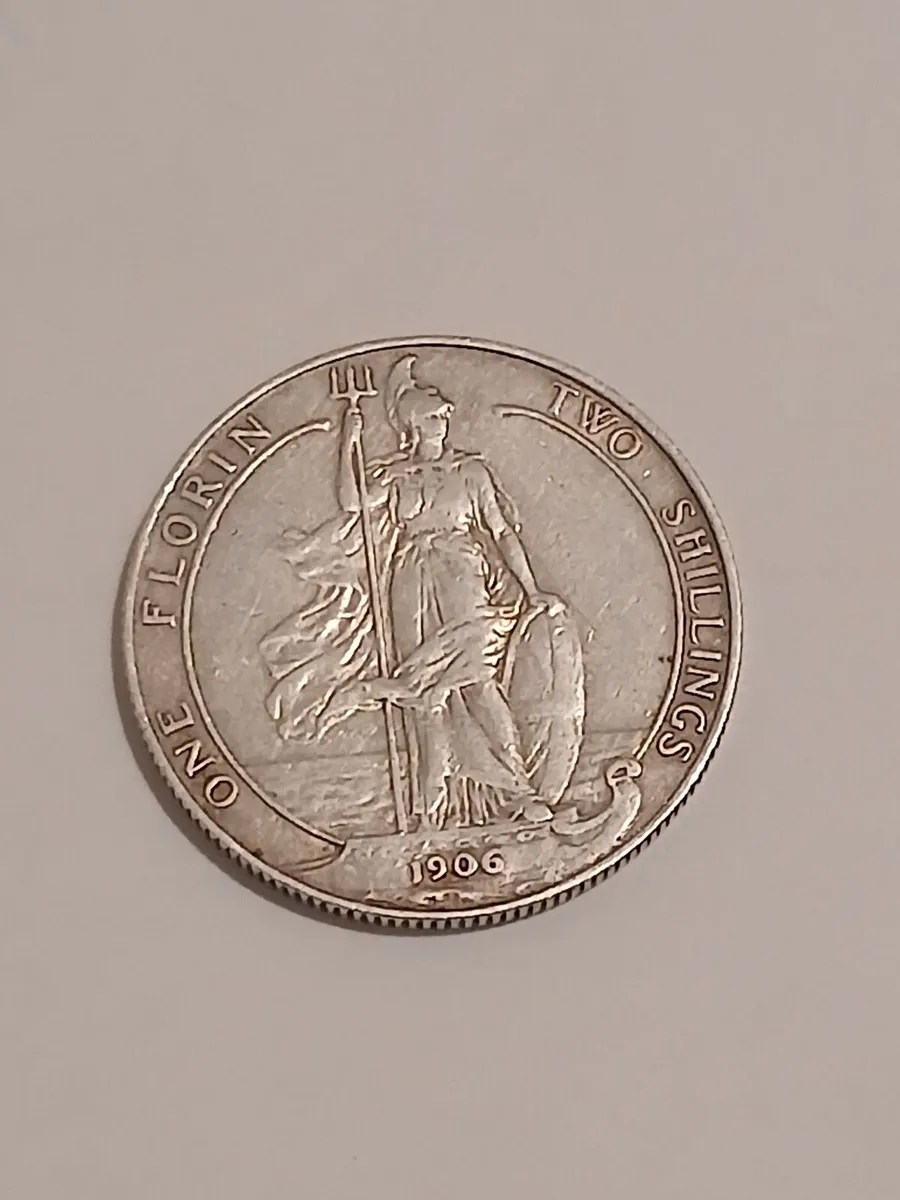 1906 florin shilling - Image 4