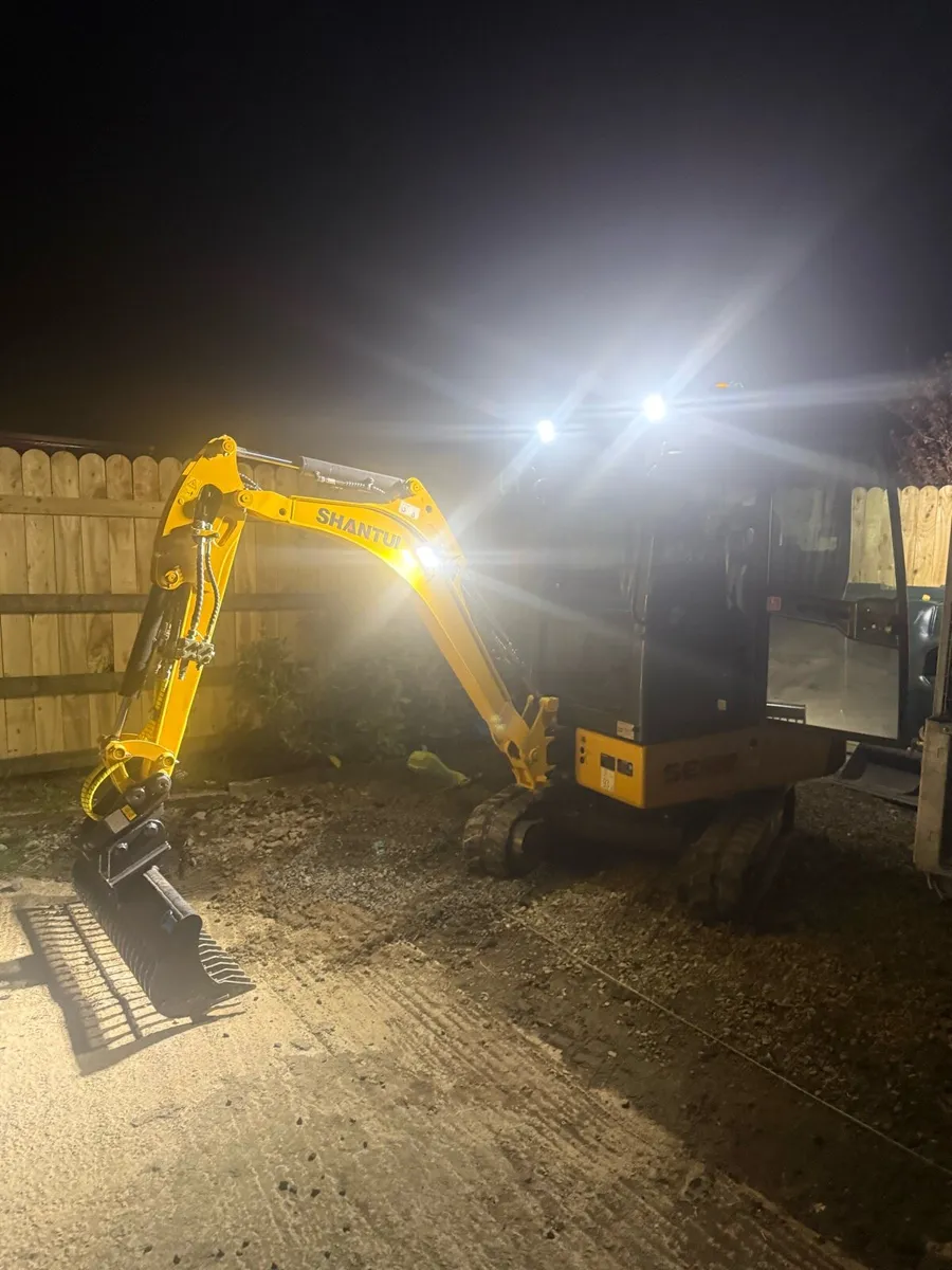 Mini Digger SELF DRIVE HIRE - Image 2