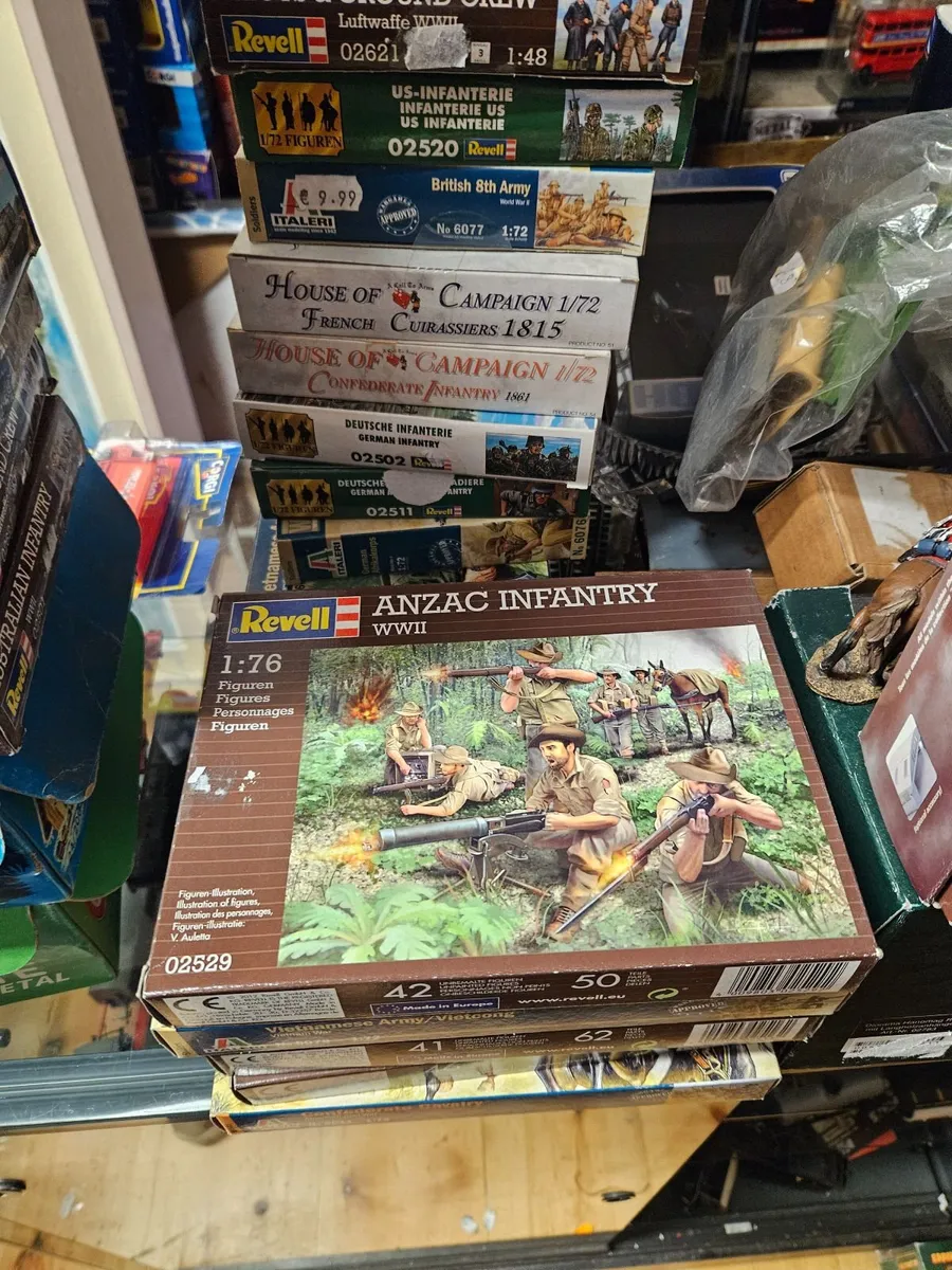 Airfix Revell Anzac Infantry WW2