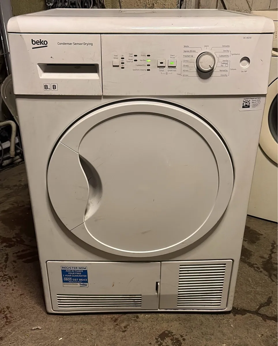 Beko Condenser Dryer - 8kg Drum