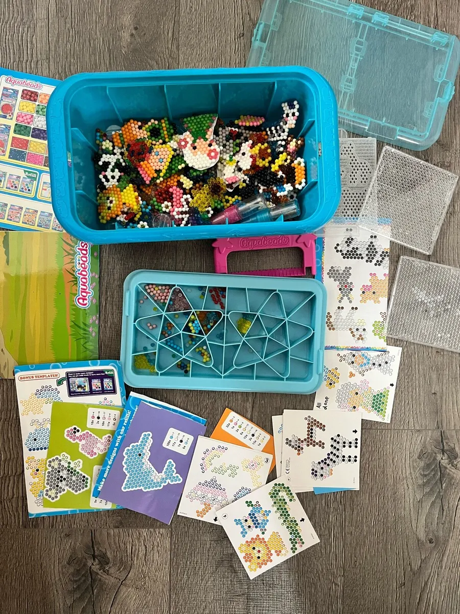 For sale box with aqua bits - Image 3