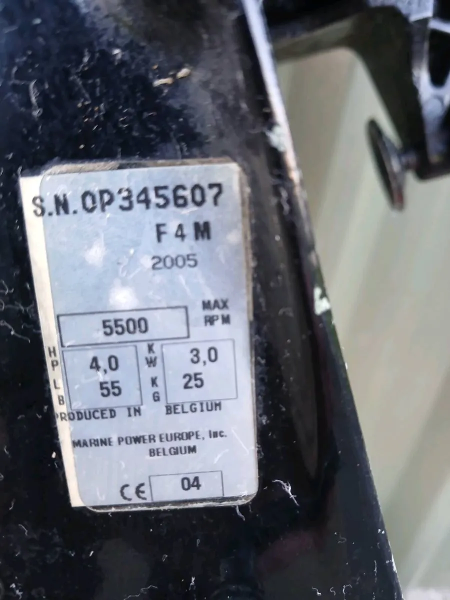 MARINER 4hp boat engine - Image 4