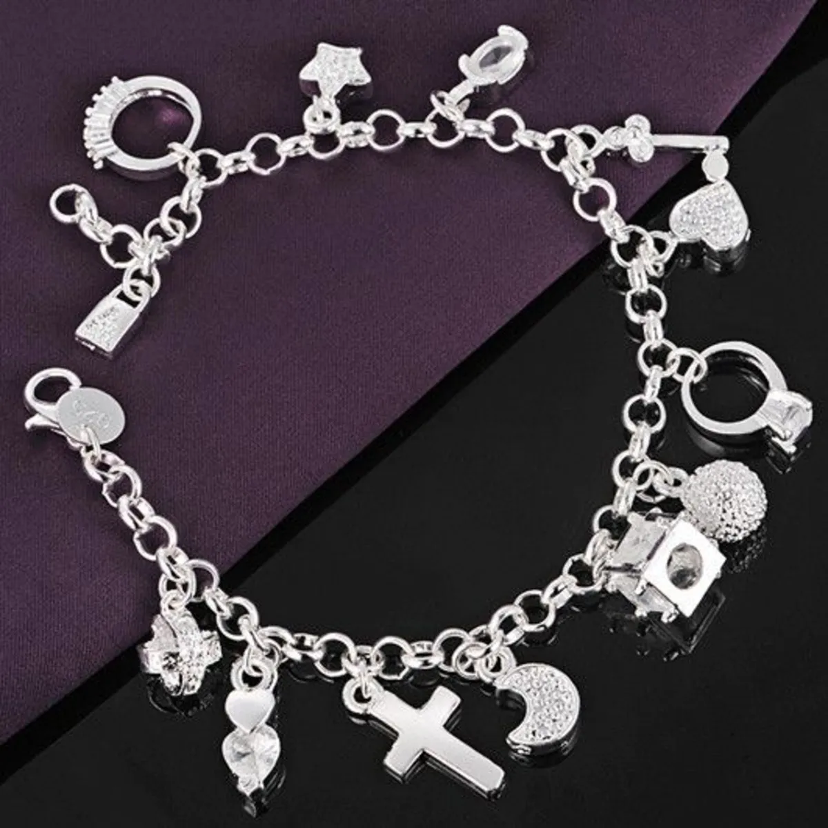Girls Fashion Charm Bracelet, Free Post - Image 4