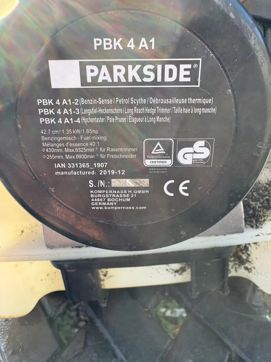 Parkside hedge trimmer grass trimmer - Image 3