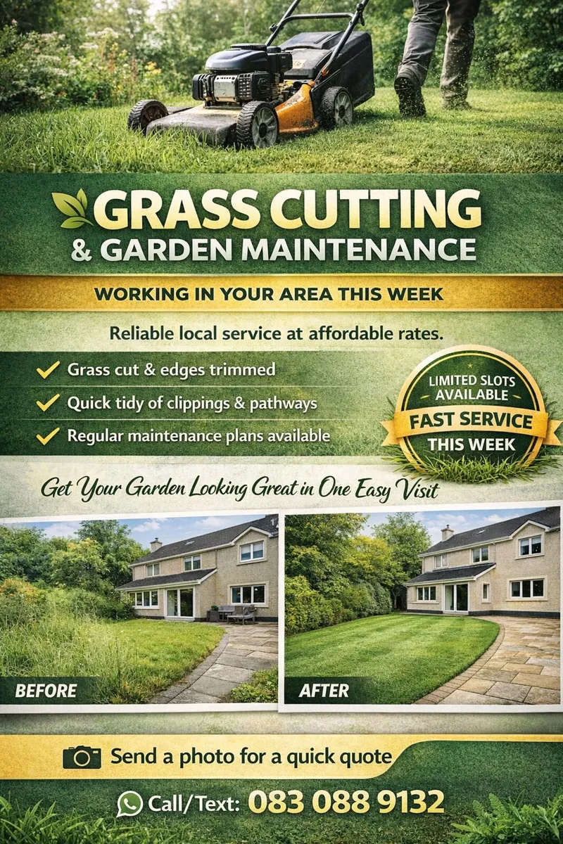 Grass Cutting & Garden Maintenance
