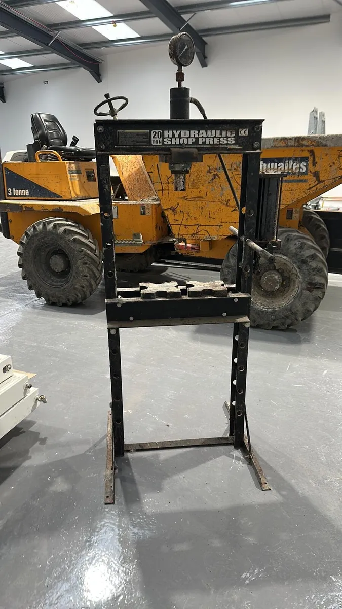 20 ton Hydraulic shop press - Image 1