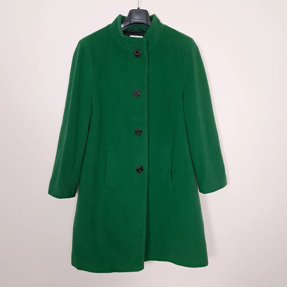 Precis Emerald Green Wool Cashmere Coat 16UK/44EU - Image 1