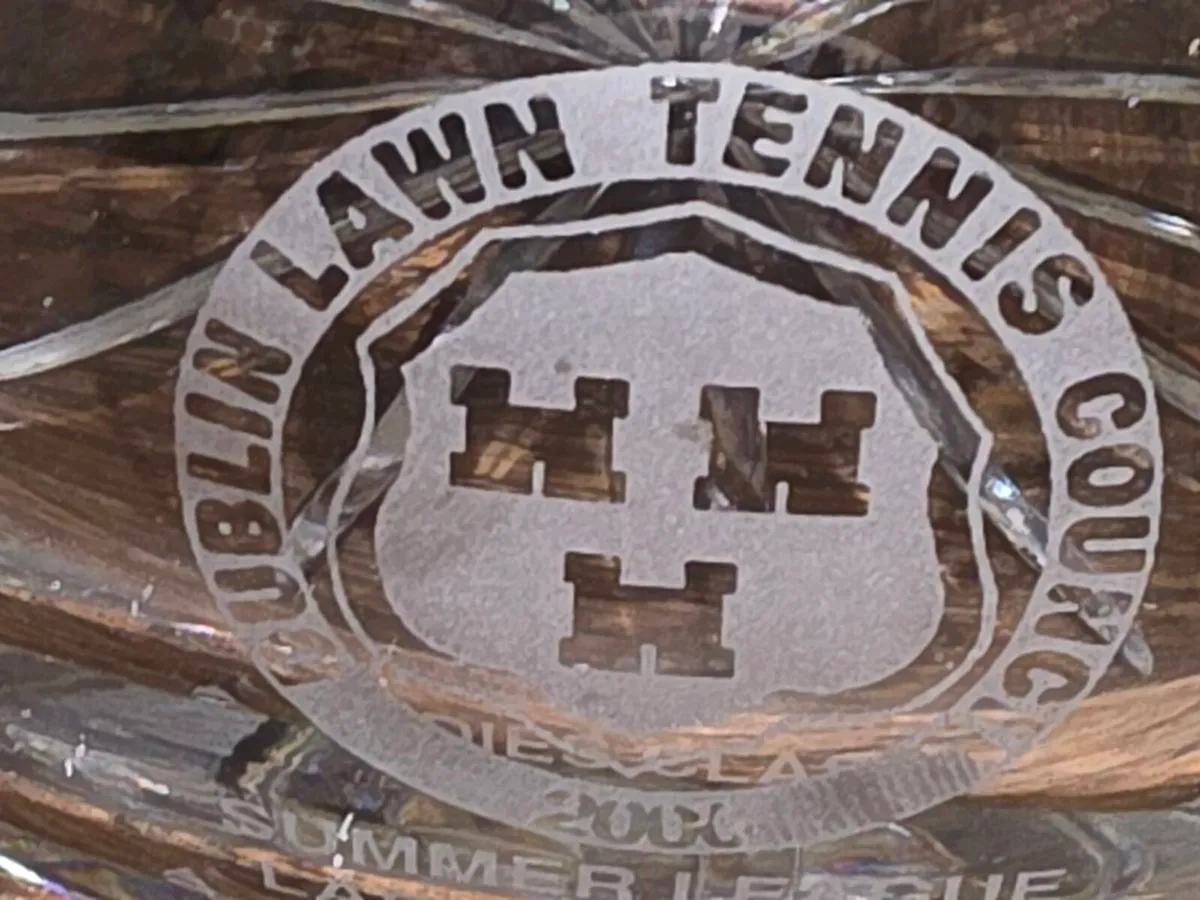 DUBLIN CRYSTAL MILLENIUM 2000, Large Fruit Bowl ! - Image 4