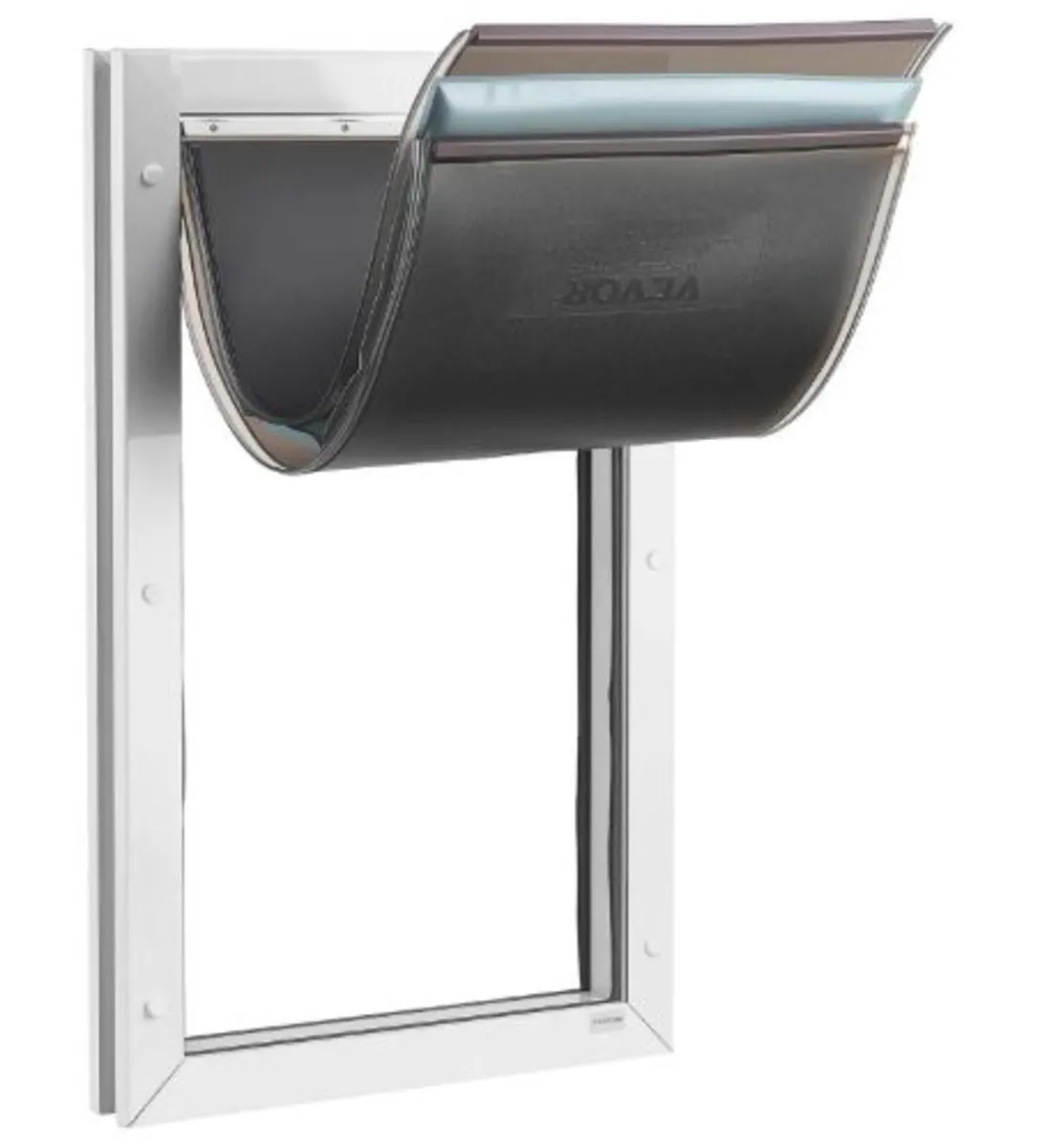 Pet Door X-Large with Three Magnetic Flaps &Metal - Image 4