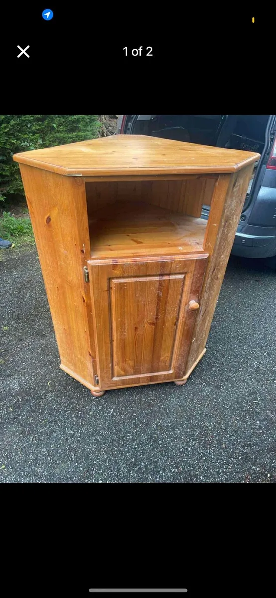 Pine corner unit - Image 1
