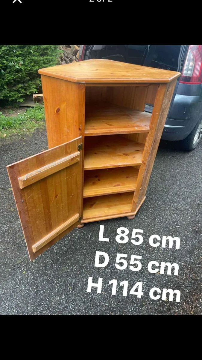 Pine corner unit - Image 3