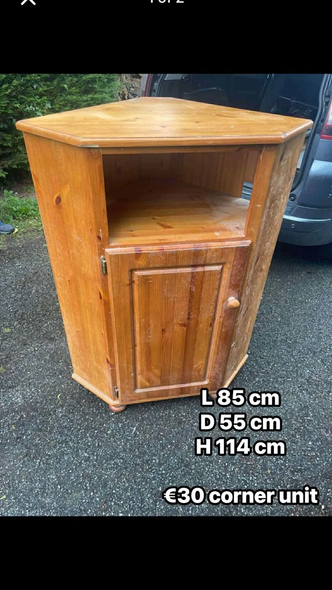 Pine corner unit - Image 4