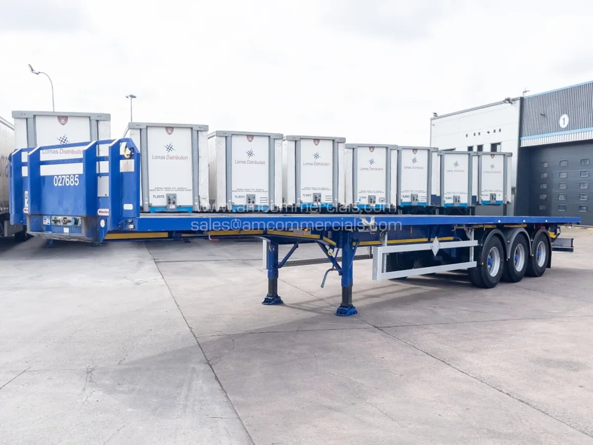 2014 MONTRACON FLATBED TRAILER - Image 3