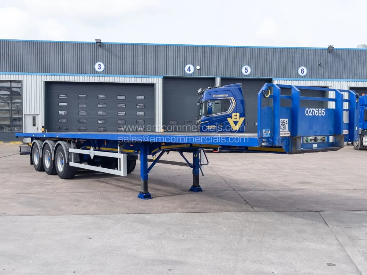 2014 MONTRACON FLATBED TRAILER - Image 1