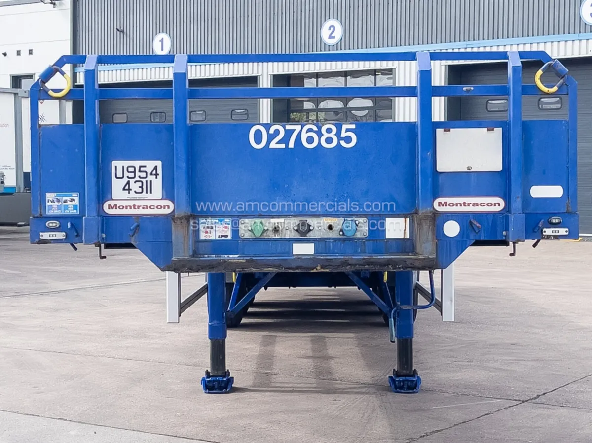 2014 MONTRACON FLATBED TRAILER - Image 2