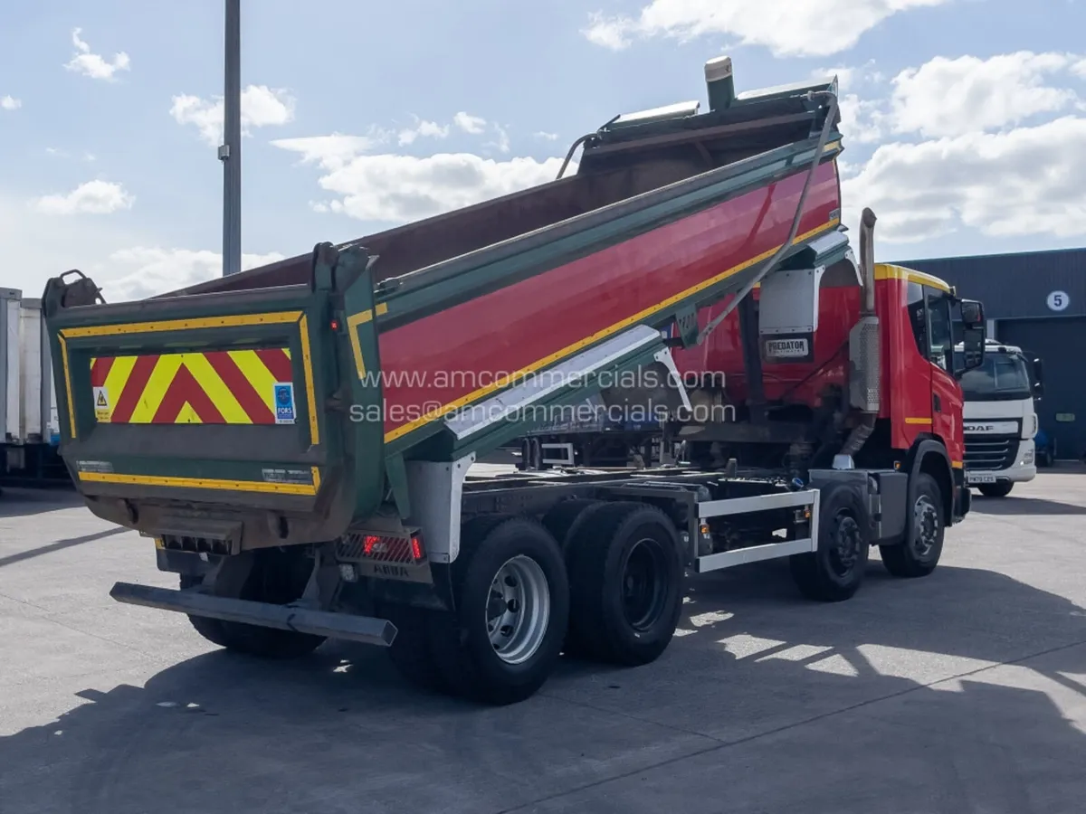 2021 (21) SCANIA G410 XT 8X4 TIPPER SLEEPER CAB - Image 3