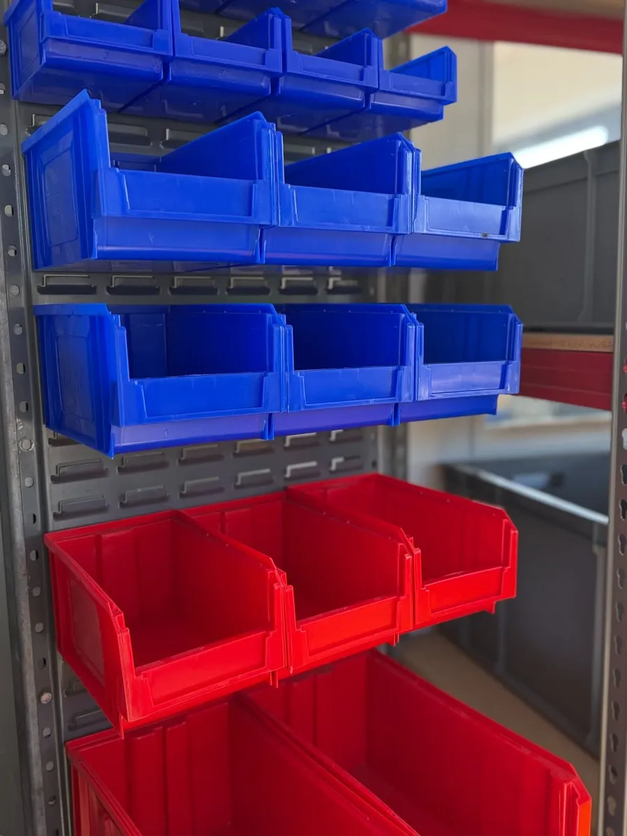 Pack 38x new storage lin bins - Image 1