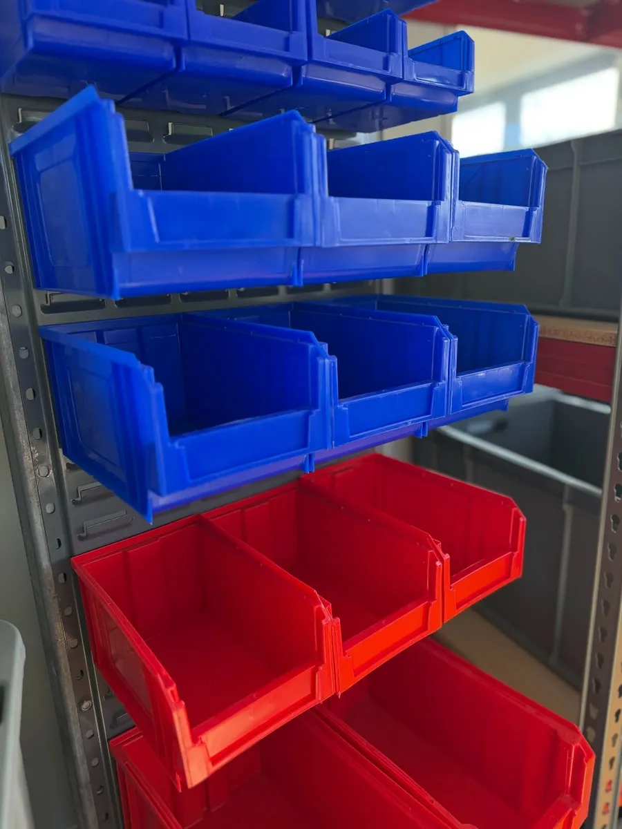 Pack 38x new storage lin bins - Image 2