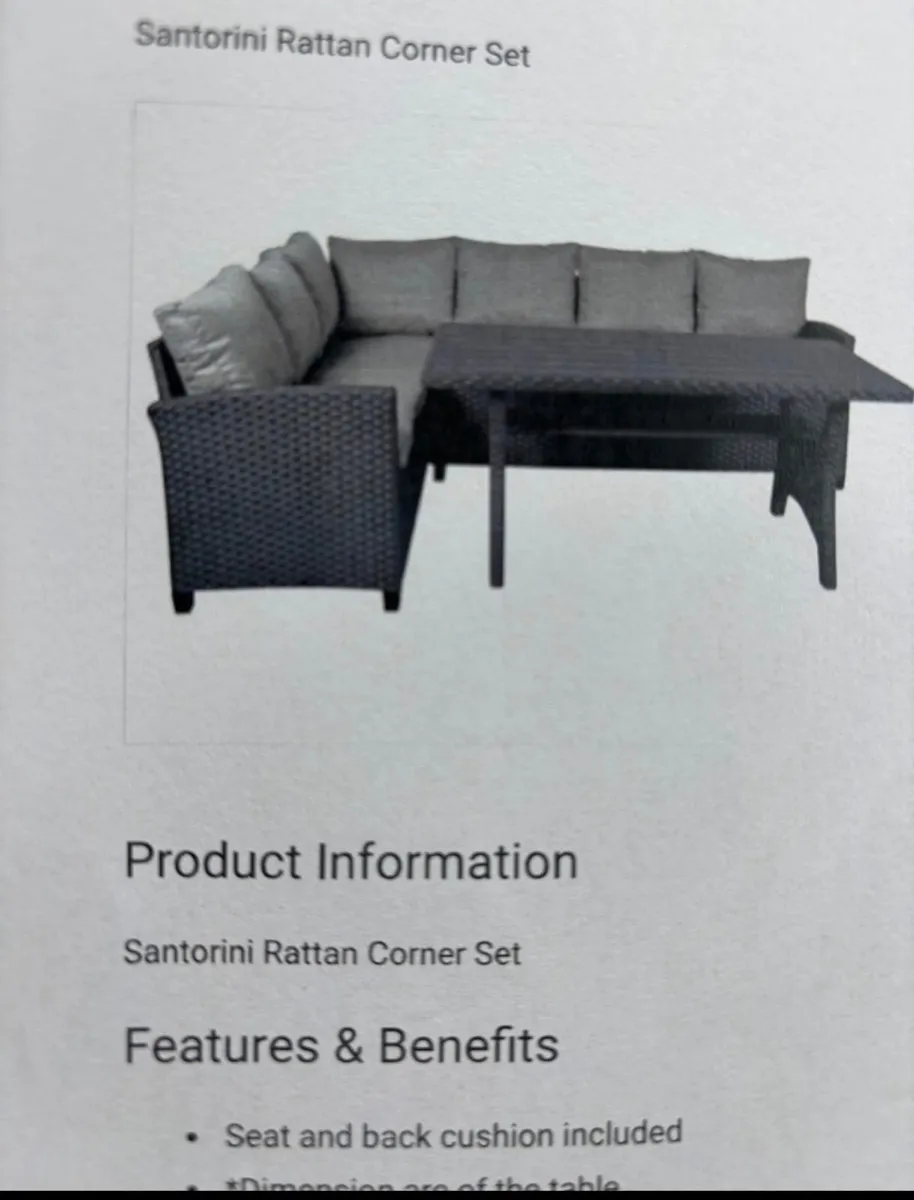 Garden furniture set - Image 2