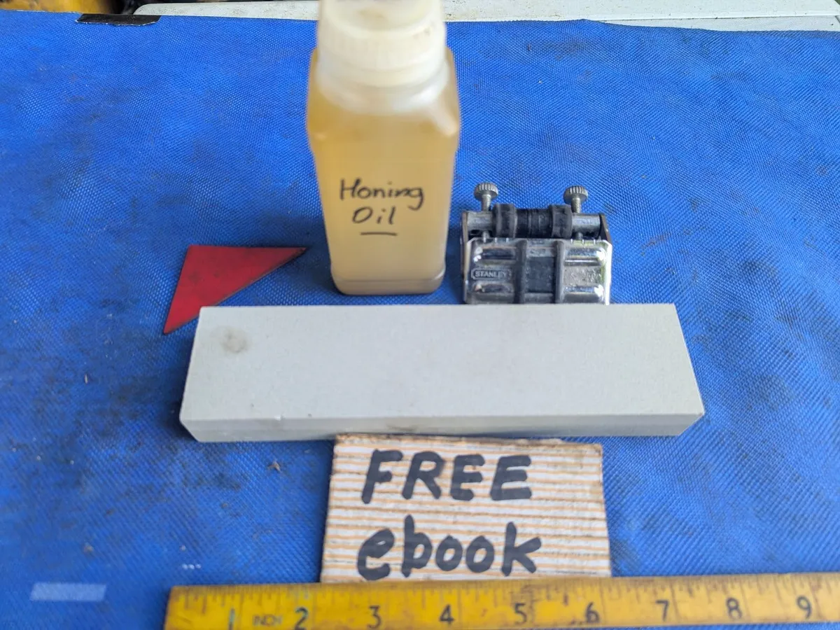 Sharpening Set with Stanley Honing Guide - Image 1