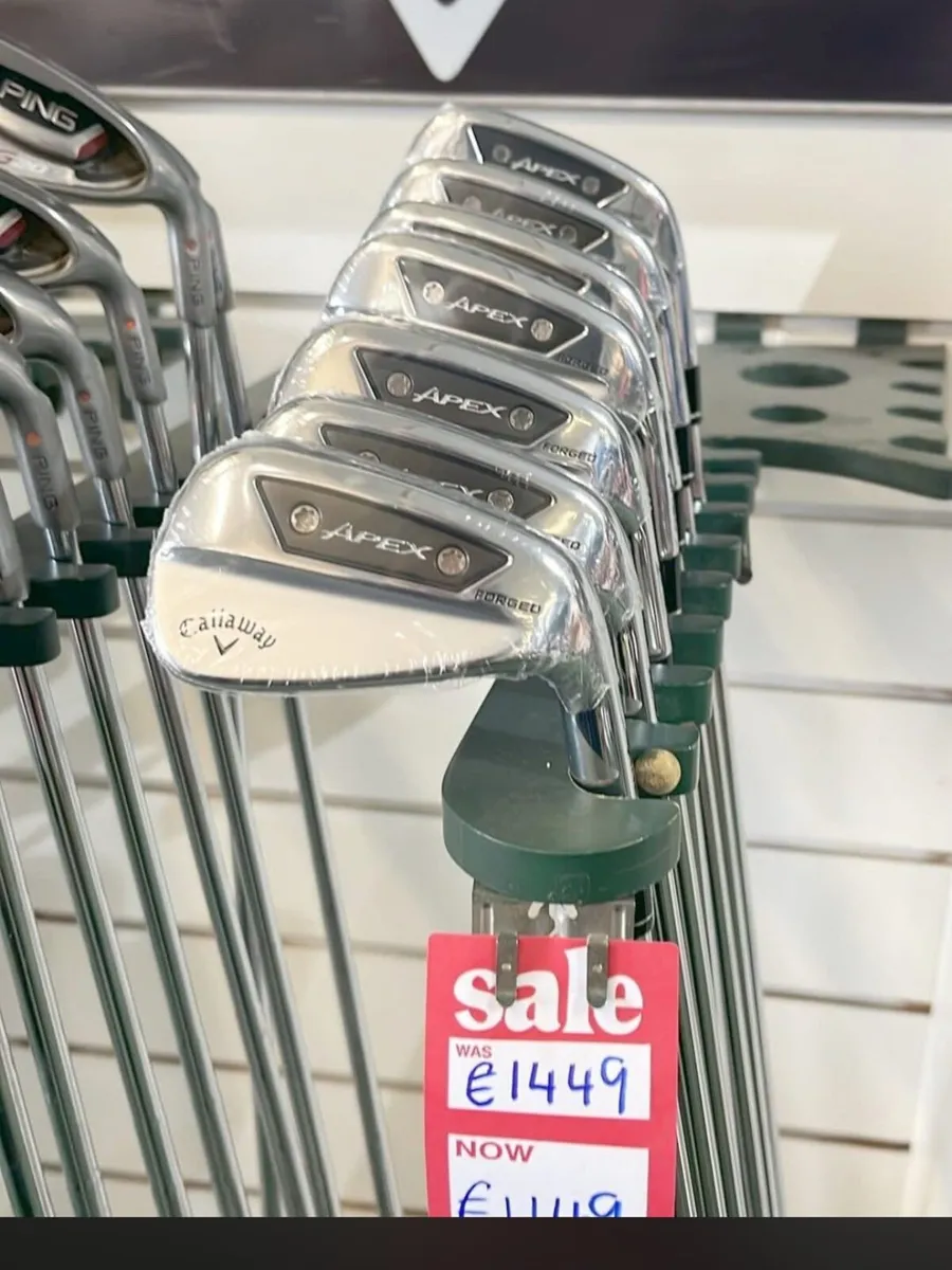 Callaway Apex Ai150  4-PW Stiff €1449 Now €1149 - Image 3