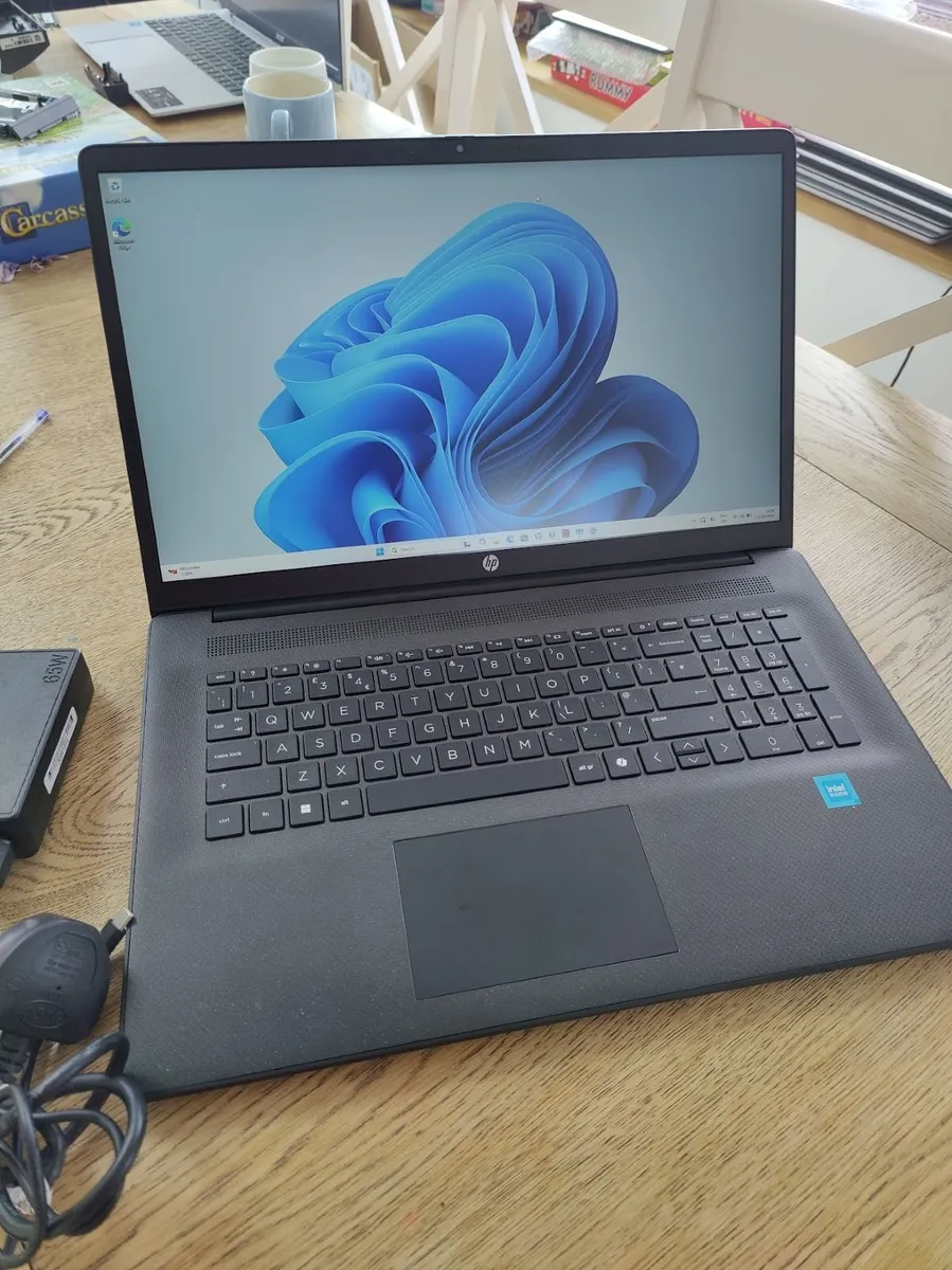 Big Screen Fast HP Laptop Intel 11th/12GB/256GB SS - Image 1