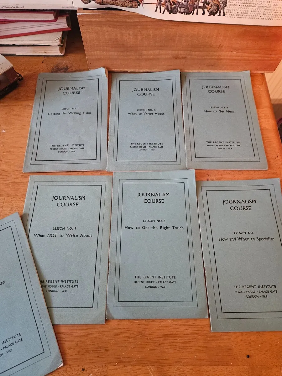 Vintage Journalism Course Books - Image 2