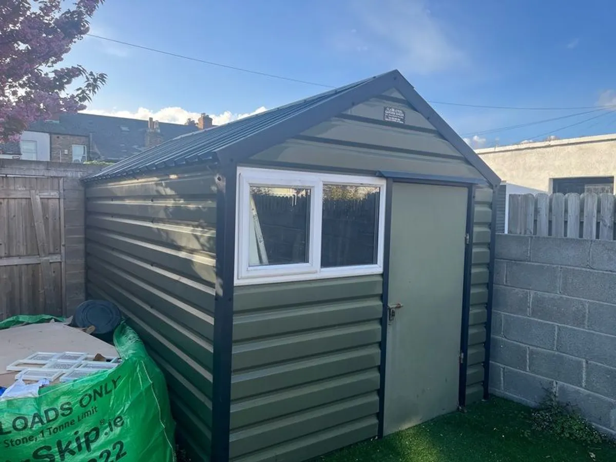 Steel garden shed - Image 1