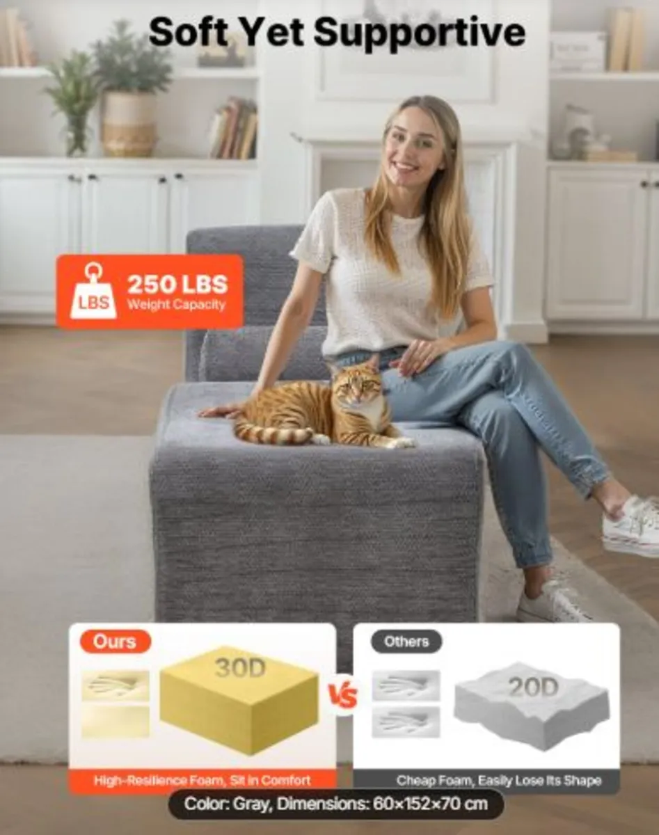 Yoga Chair Chaise, Ergonomic Chaise Lounge Chair - Image 4