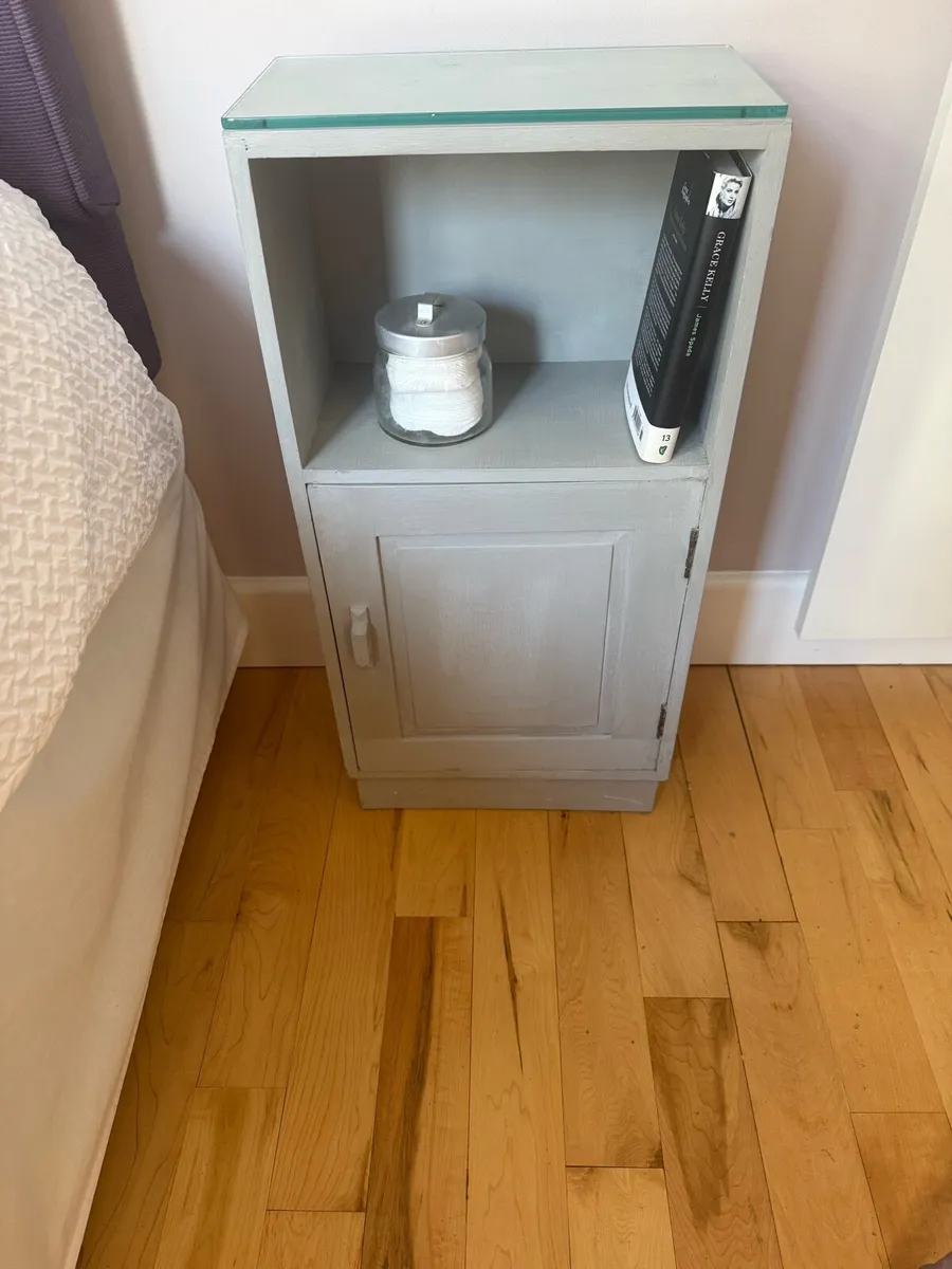 Grey Hand painted locker - Image 1