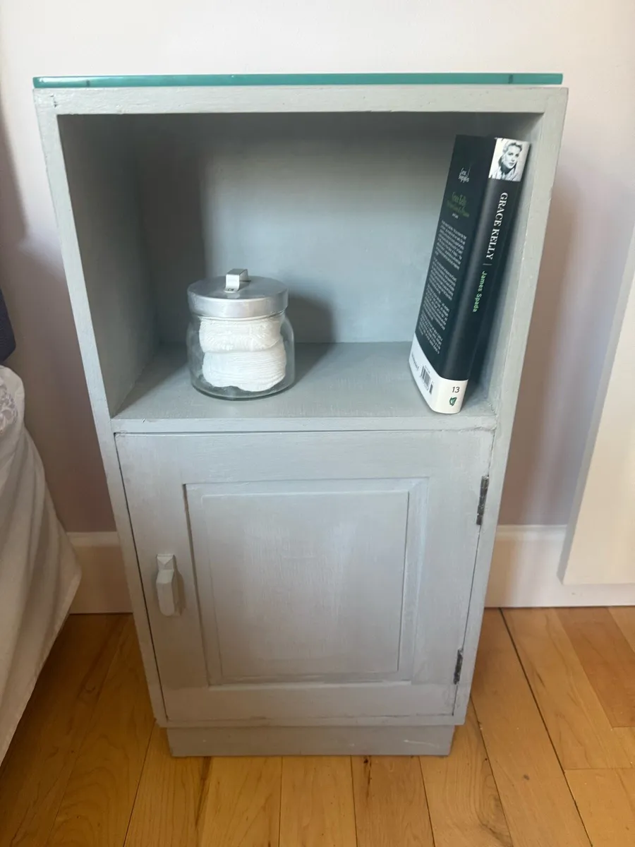 Grey Hand painted locker - Image 2