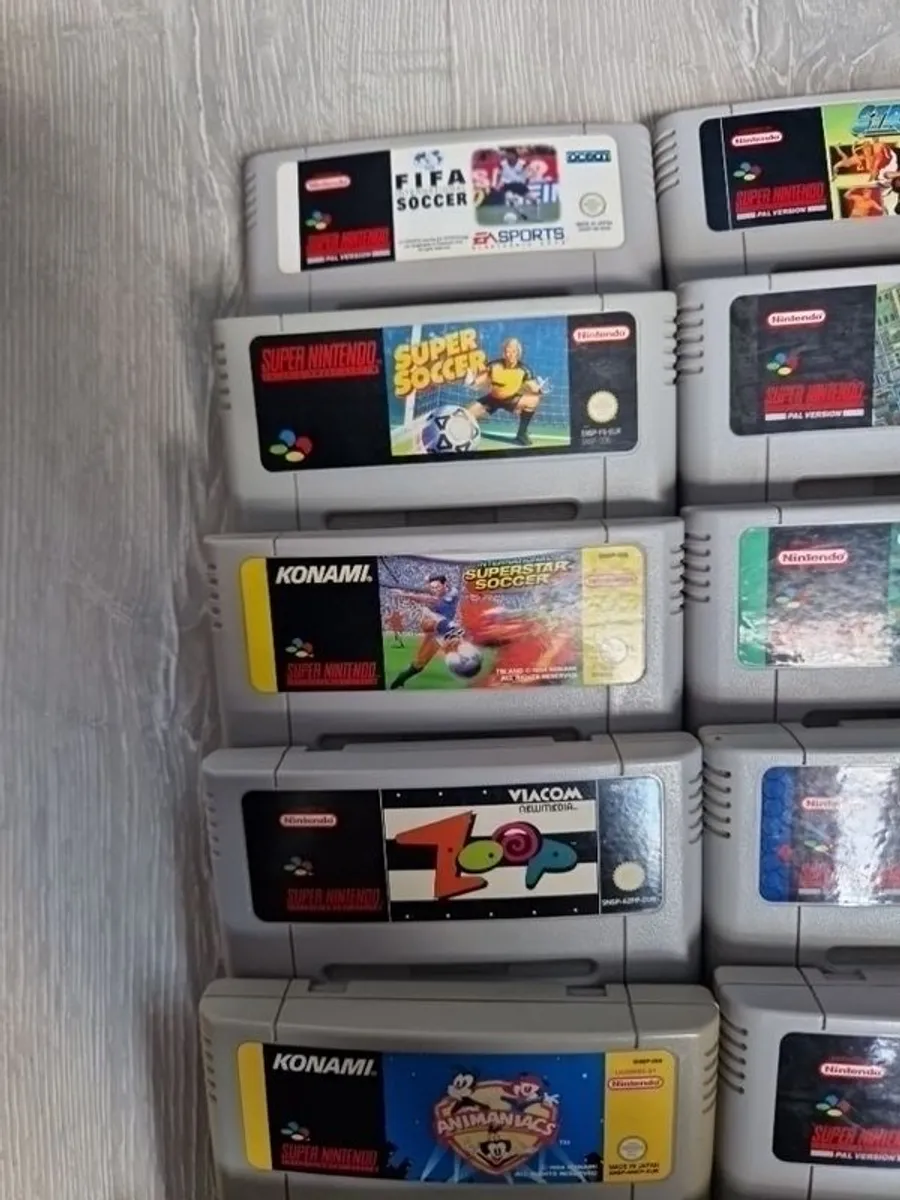Snes updated 13/04/26 Super Nintendo Arcade Retro games Original - Image 2