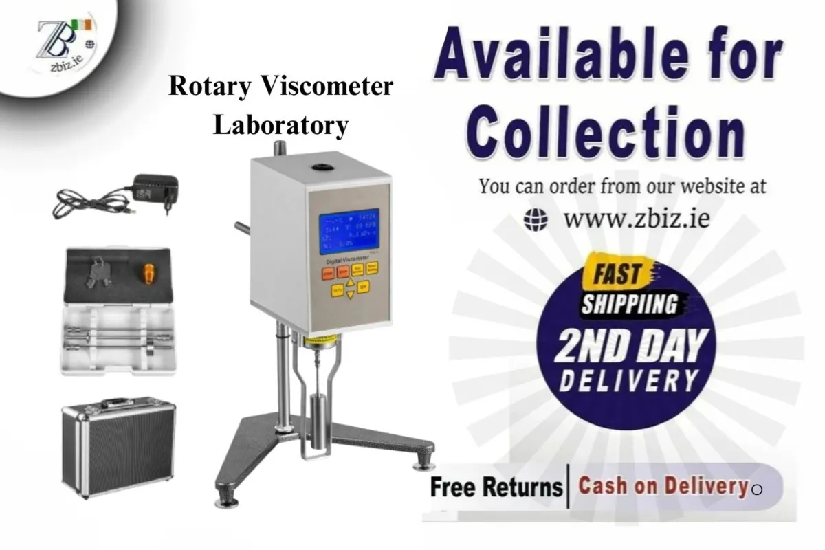 Rotary Viscometer Lab Newton Large Range Meter - Image 1
