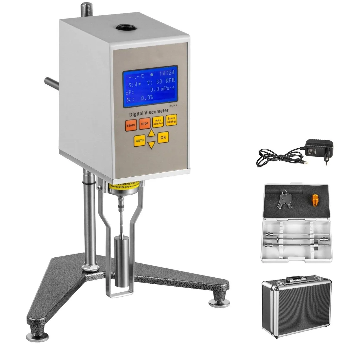 Rotary Viscometer Lab Newton Large Range Meter - Image 2