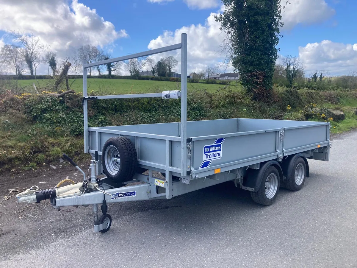 25 Ifor Williams 12x6’6 Dropside Trailer NO VAT - Image 1