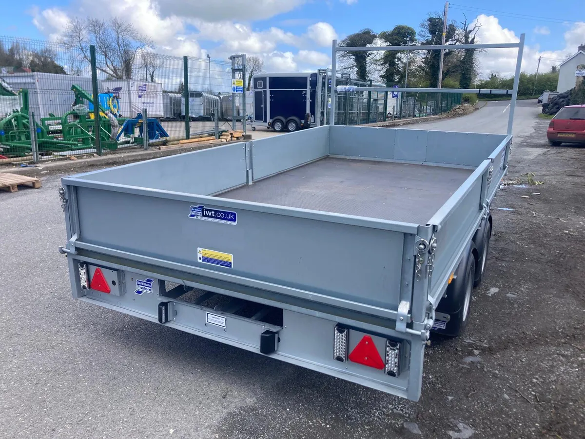 25 Ifor Williams 12x6’6 Dropside Trailer NO VAT - Image 2