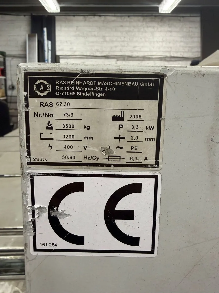 RAS Turbobend 62.30 CNC Folding machine - Image 3
