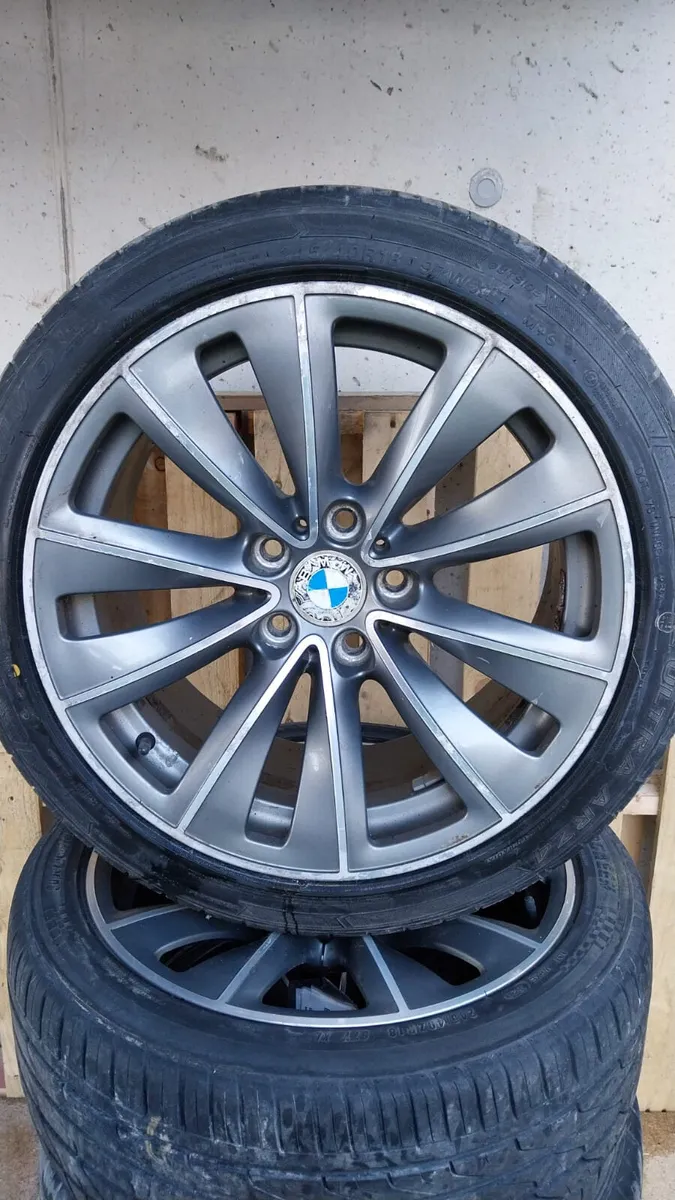 2008 BMW 520 E60 18" Alloy Wheels Set  245/40R18 - Image 2