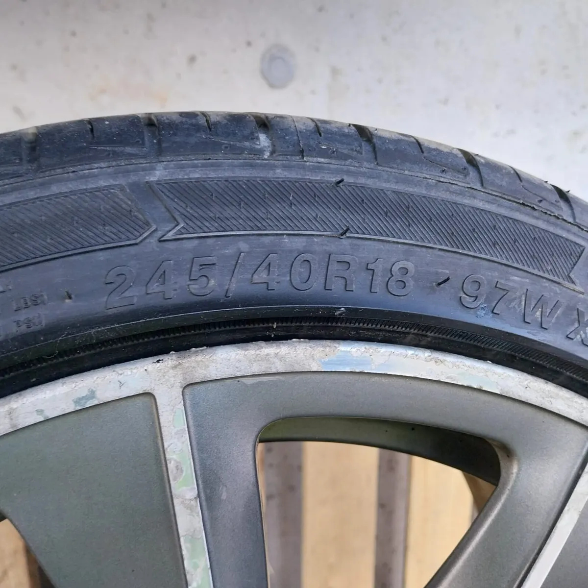 2008 BMW 520 E60 18" Alloy Wheels Set  245/40R18 - Image 3