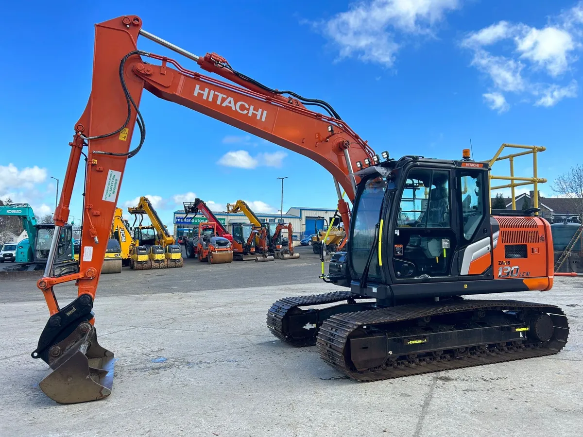 2023 Hitachi ZX130 Only 3475Hrs - MULLANS - Image 1